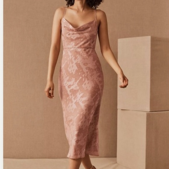 Anthropologie Kinsey Midi Dress in color SEDONA, size 8 - Picture 1 of 4